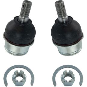 TRQ Front Lower Ball Joint Set Compatible with 2008-2017 Lexus LX570 2008-2021 Toyota Land Cruiser 2008-2022 Sequoia 2007-2021 Tundra