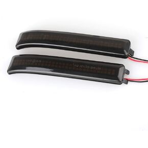 2 Pieces LED Side Wing Dynamic Turn Signal Light Flowing Rearview Mirror Indicator Blinker Light For Ford F150 Raptor 2010-2014