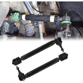 RULLINE Heavy Duty Tie Rods KRTR11 Compatible with 6.6L Duramax Diesel Chevy Silverado 2011-2019 GMC Sierra 2500HD 3500HD