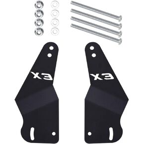 50" Light Bar Brackets Mount Kit for 50 inch Curved/Straight LED Light bar Fit for Can-am Maverick X3 2017 2018 2019 2020 2021 2022 2023