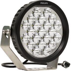 Philips Ultinon Drive 5000 Series 7" LED Pod Round | Combo Spot Flood Light with 10290 Raw Lumens | LED Lights for ATV, UTV, 4x4, Car, Truck Lights | 1 PC | UD5011RX1