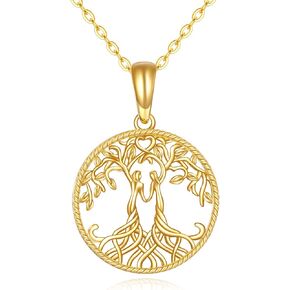 KECHO 14k Gold Sisters Necklace هدايا الأخت من مجوهرات الأخت، هدايا عيد الميلاد للأخت أو الابنة أو أفضل صديق