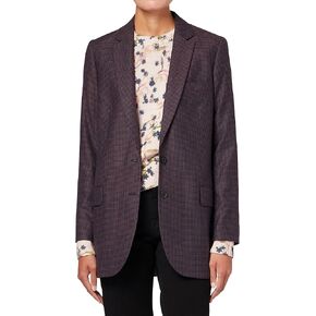Paul Smith Women's Check Two-Button Jacket
