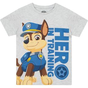 Paw Patrol Shirt | Short Sleeve Boys Shirt | Chase Boys Tshirt