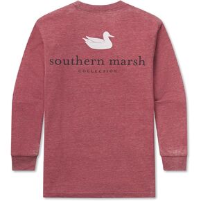 Southern Marsh Youth’s SEAWASH Authentic T-Shirt, Long Sleeve Tee