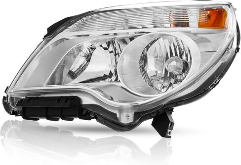 Compatible with 2010-2015 Chevy Equinox Headlight LS/LT/LTZ Halogen Type LH + RH Passenger & Driver Side in Kuwait