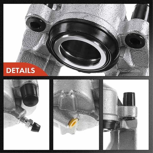 A-Premium Disc Brake Caliper Assembly Without Bracket Compatible with Select BMW Models - E90 323i/325i/325xi, E90/E91/E92 328i/328i xDrive/328xi, E84 X1, E93 328i - Front Right Passenger Side in Saudi Arabia