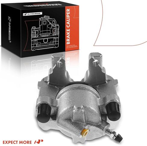 A-Premium Disc Brake Caliper Assembly Without Bracket Compatible with Select BMW Models - E90 323i/325i/325xi, E90/E91/E92 328i/328i xDrive/328xi, E84 X1, E93 328i - Front Right Passenger Side in Saudi Arabia