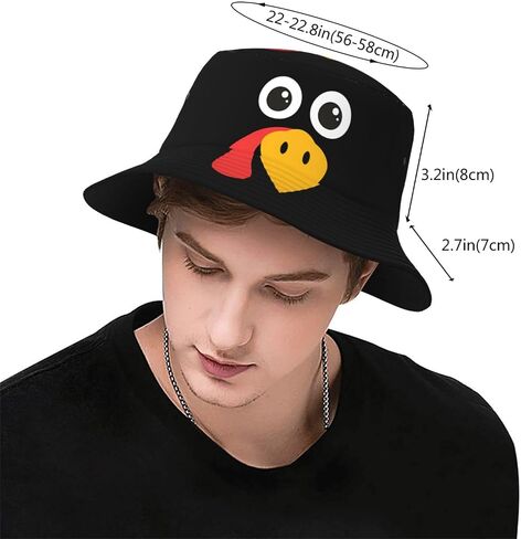 Bucket Hats for Women Men Fashion Fisherman Hat Packable Outdoor Hat Sun Cap in Saudi Arabia