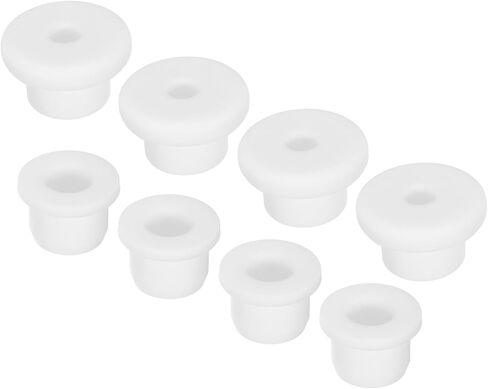 MECCANIXITY T Shape Rubber Grommet Mount Dia 15mm/20mm,ID 6mm/10mm Seal Protection Cable Grommets Flexible for Cable Pipe in Saudi Arabia