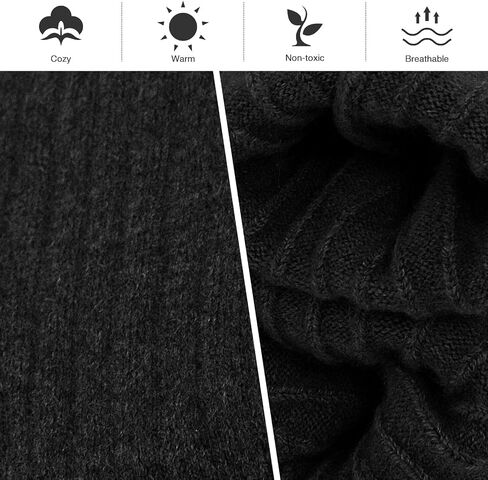 MissShorthair 100% Pure Premium Cashmere Bed Socks Cozy and Warm Luxury Socks for Women & Men Comfort for Cold Nights in Kuwait