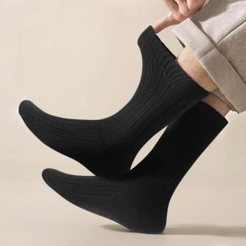 MissShorthair 100% Pure Premium Cashmere Bed Socks Cozy and Warm Luxury Socks for Women & Men Comfort for Cold Nights in Kuwait