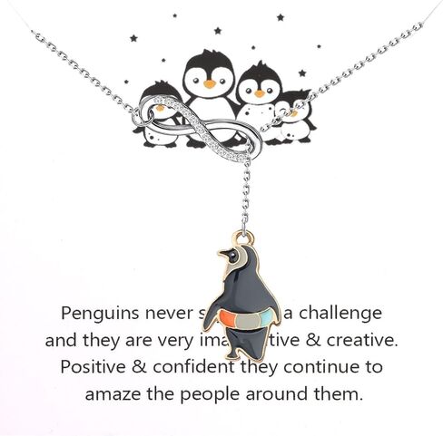 bobauna البطريق قلادة لطيف البطريق قلادة مجوهرات البطريق تحت عنوان هدية لمحبي البطريق in Kuwait