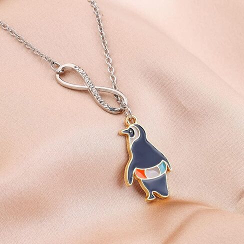 bobauna البطريق قلادة لطيف البطريق قلادة مجوهرات البطريق تحت عنوان هدية لمحبي البطريق in Kuwait