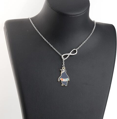 bobauna البطريق قلادة لطيف البطريق قلادة مجوهرات البطريق تحت عنوان هدية لمحبي البطريق in Kuwait