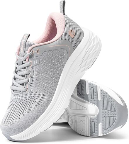 FitVille Women's Wide Walking Shoes Lightweight Sneakers for Women Wide Width Breathable Shoes for Wide Feet - Cloud Wanderer V18 in Saudi Arabia