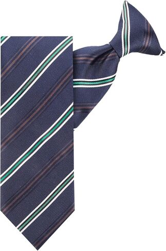 ربطة عنق بمشبك على شكل شريط تنفيذي للرجال من جاكوب ألكسندر - أخضر داكن in Kuwait