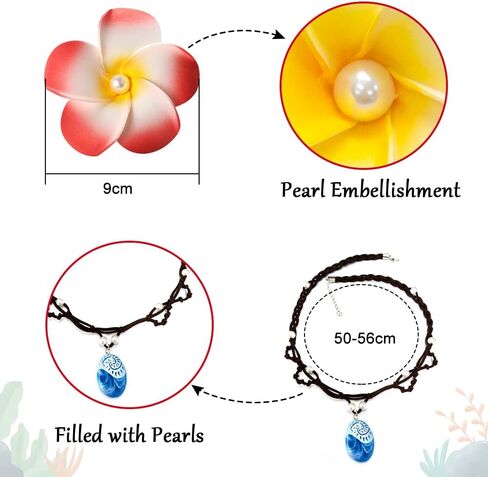 زي الأميرة المحيط الجديد للفتيات لعام 2024 للأطفال فستان المغامرات ملابس شرابة الكريسماس مع قلادة ومشبك الزهرة in Kuwait