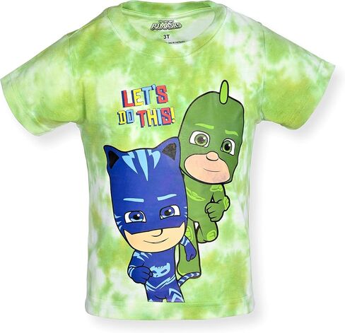 PJ Masks Catboy, Owlette and Gekko Boys 3 Pack T-Shirt for Toddler and Little Kids in Saudi Arabia