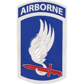 173rd Airborne Brigade Color Car Emblem