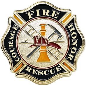 Firefighter Medallion – 2.25 Inches – Firefighter Emblem