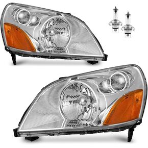 Headlights Assembly for 2004-2005 Honda Pilot EX-L, for 2003-2005 Honda Pilot EX LX Headlamp Replacement Passenger and Driver Side in Kuwait