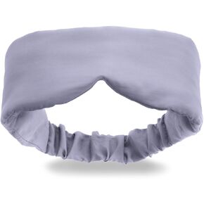 Infinity Travel - Bamboo Sleep Mask - Silky Soft Eye Mask - Machine Washable (Black)
