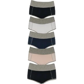 Emprella High Waisted Underwear for Women, Cotton Womens Regular-Plus Size Ladies Panties