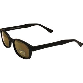 KD Original Biker Motorcycle Sunglasses Various MIRRORED Lenses Select Basic Lens Color: Gold Mirror