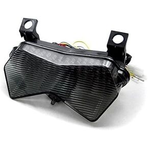 LED TailLights Brake Tail Lights with Integrated Indicators fit for Kawasaki ZX6R ZX6RR 636 Z750S Z1000 2003-2006 Smoke