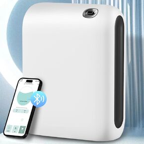 Waterless Diffuser for Home, Scent Air Machine for Home with Bluetooth-Connected, 200ML, Whole House Air Freshener, Hotel Collection Diffuser for Large Room, Office, Yoga Room, Livingroom