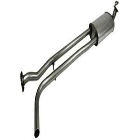 Walker Quiet-Flow SS 47843 Direct Fit Exhaust Muffler Assembly 2" Inlet (OD) for Nissan TITAN