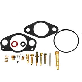 KIPA Carburetor Repair Rebuild kit For 2500 2510 2520 Mule Go Kart Buggy Replace OEM part number 15003-2509 Including Gaskets, Bowl O-Ring, Float Valve, Float Pin, Screws, Jets