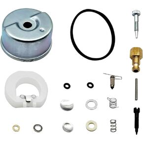 Carburetor Repair Kit,Carburetor Rebuild Float kit for,Fits for Tecumseh HM70 HM80 HM90, Replace 632347, 631700, 632019A