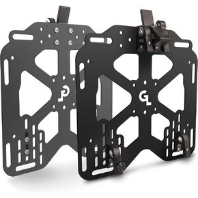 Giant Loop Pannier Mounts for Soft Motorcycle Luggage, 2-Piece Set