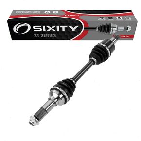 Sixity XT Front Right Axle compatible with Yamaha YFM350 Grizzly 4x4 Auto IRS YFM450 EPS 2007-2014