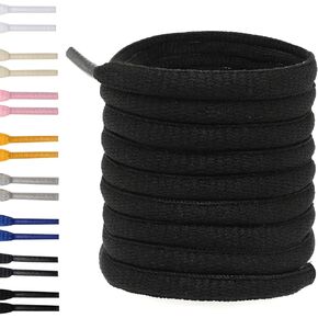 أربطة أحذية بيضاوية 8 ألوان 24 بوصة - 72 بوصة أربطة أحذية رياضية نصف دائرية للأحذية الرياضية in Kuwait