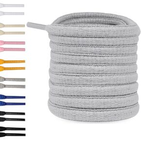 Oval Shoes laces 8 Colors 24 inches - 72 inches Half Round Athletic ShoeLaces for Sneakers