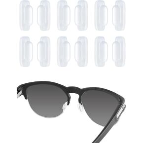 Bwake 6 Pairs Replacement Nose Pieces Pads for Costa Del Mar South Point/Fernandina/Shipmaster/Ponce/Flagler/Paloma/Piper/Peli/Cook/Wader - White