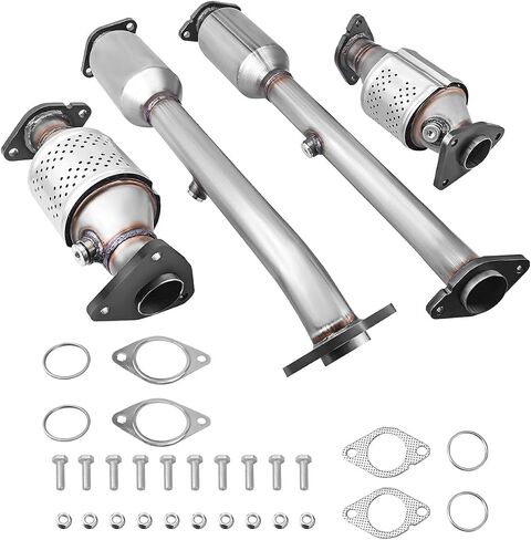 محول حفاز AUTOSAVER88 متوافق مع 2002-2006 Altima/Sentra 2.5L مشعب العادم المباشر مع حشية (متوافق مع EPA) in Saudi Arabia