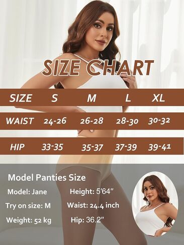 Cotton High Waisted Womens Underwear Full Coverage Soft Brief Panties 6 Pack in Saudi Arabia