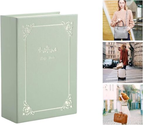 Jewelry Storage Book,Travel Jewelry Organizer, double-sided storage books hold jewelry boxes, rings, earrings, necklaces for women. in Saudi Arabia