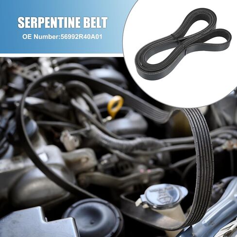 Car Serpentine Belt V-Ribbed Belt No.56992R40A01 for Honda Accord 2008-2012 in Saudi Arabia