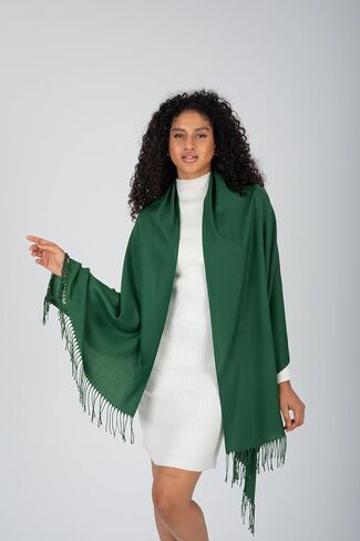 Women's Scarf Pashmina Gifts Shawls and Wraps for Evening Dress Bridesmaid Wedding Bridal Winter Warm Large Scarves in Saudi Arabia