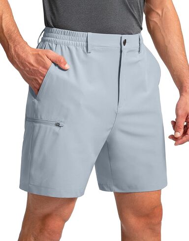Pinkbomb Men's Golf Shorts with 6 Pockets Stretch Quick Dry Hiking Work Dress Shorts for Men in Kuwait