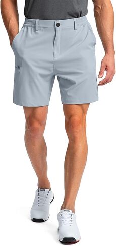 Pinkbomb Men's Golf Shorts with 6 Pockets Stretch Quick Dry Hiking Work Dress Shorts for Men in Kuwait