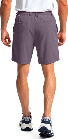 Pinkbomb Men's Golf Shorts with 6 Pockets Stretch Quick Dry Hiking Work Dress Shorts for Men in Kuwait