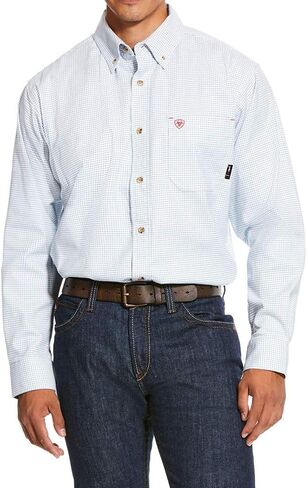 قميص عمل Ariat الرجالي FR Twill DuraStretch in Saudi Arabia