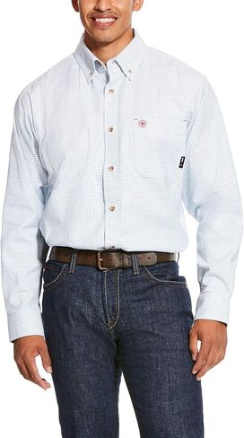 قميص عمل Ariat الرجالي FR Twill DuraStretch in Saudi Arabia