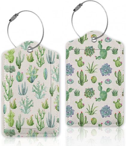 علامات الأمتعة الوردية التيجان والنجوم لحقيبة السفر، بطاقة الأمتعة مع حلقة من الفولاذ المقاوم للصدأ وغطاء للخصوصية وبطاقة تعريف لحقيبة السفر ومعرفات الأمتعة للسفر للنساء والرجال، مجموعة من 2 in Kuwait